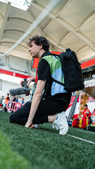 Hugo Dhaussy vidéaste à Reims