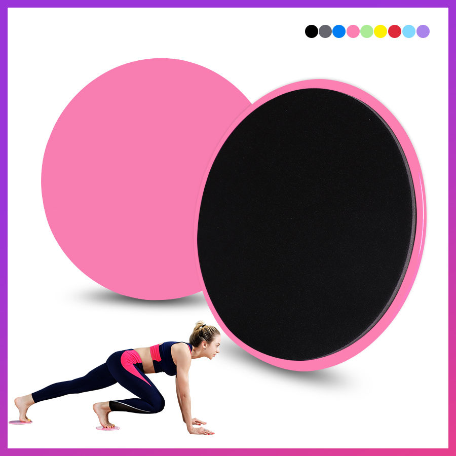 Thumbnail: Fitness Gliding Discs – Core Training Sliding Pads for Yoga, Pilates & Home Work