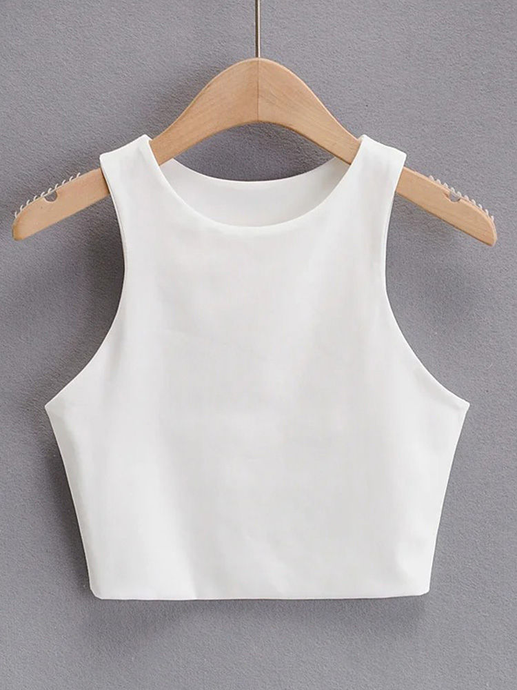 Thumbnail: Women’s Backless Stretch Tank Top – Summer Slim Fit