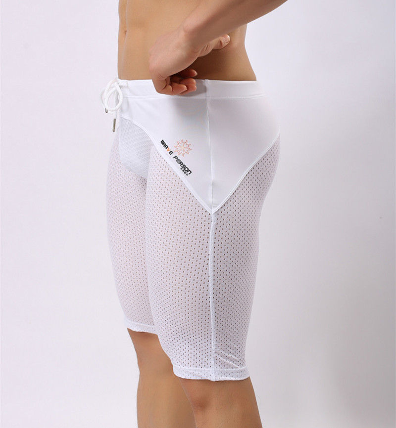 Thumbnail: Men’s Summer Beach Shorts – Breathable Mesh Sports & Casual Fit