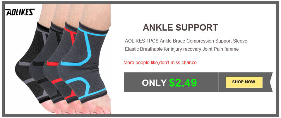 Thumbnail: Knee Support – Compression Sports Brace for Running & Gym