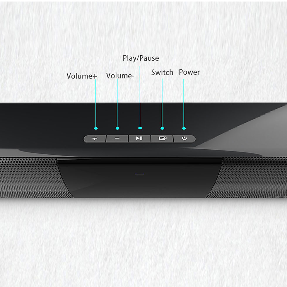 Thumbnail: Bluetooth Stereo Speaker System with Subwoofer – 20W Output