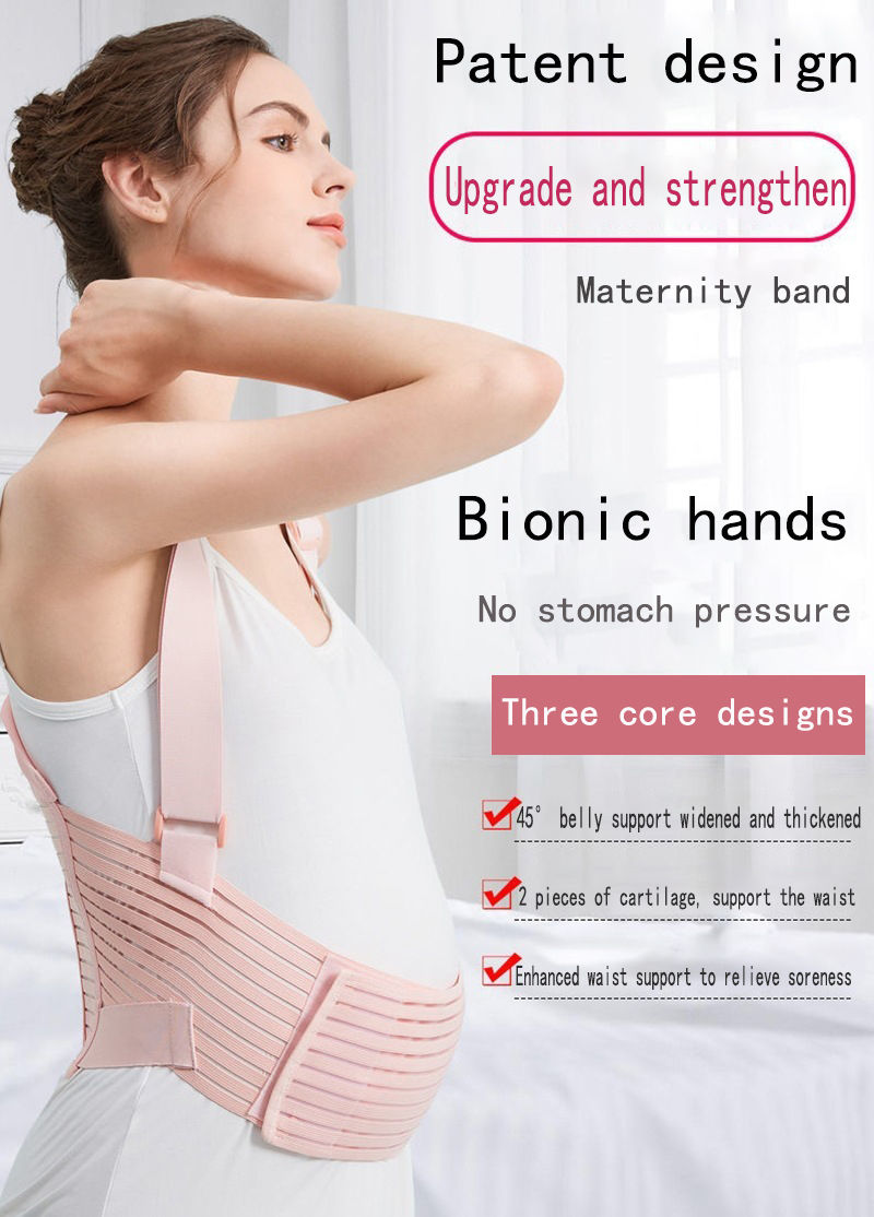 Thumbnail: Maternity Support Belt – Pregnancy Belly & Back Support for Mid to Late Term
