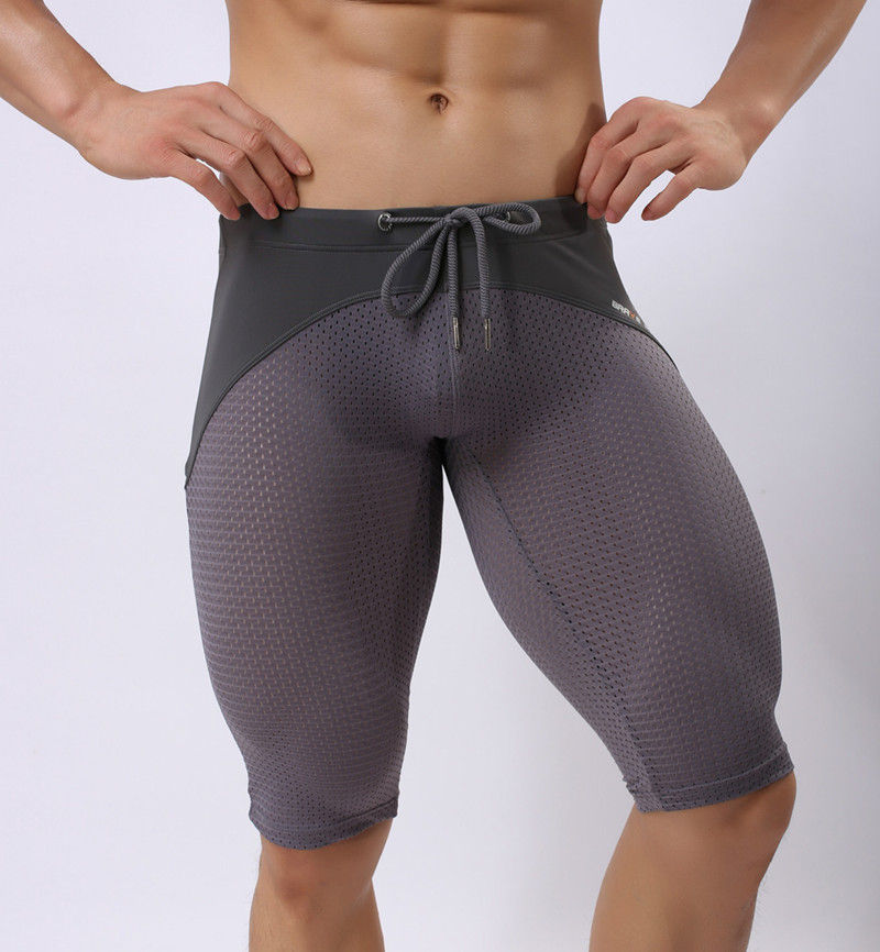 Thumbnail: Men’s Summer Beach Shorts – Breathable Mesh Sports & Casual Fit