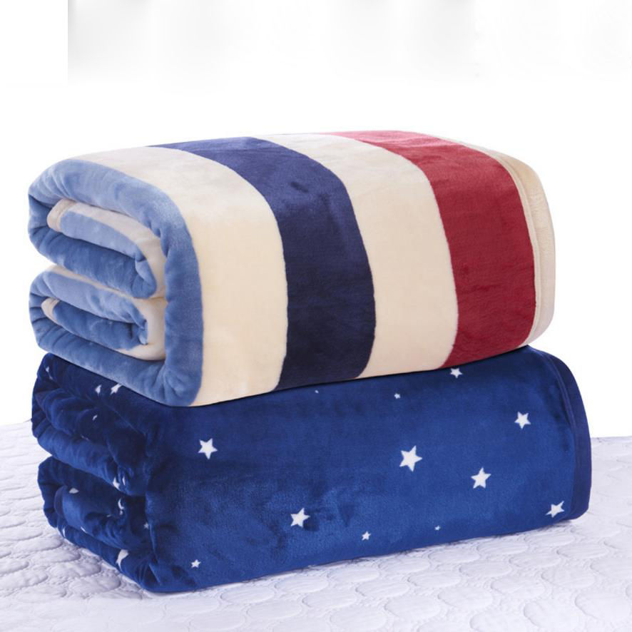 Thumbnail: Electric Heated Blanket 110–220V – Thick Single Mattress Pad with Thermostat Saf