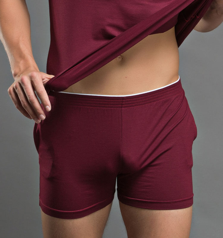 Thumbnail: Men’s Cotton Boxer Briefs – Comfortable High-Quality Underwear