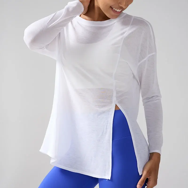 Thumbnail: Women’s Sports T-Shirt – Quick Dry Loose Fit Gym Running Short Sleeve Top