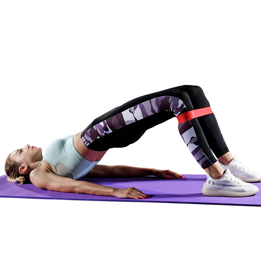 Thumbnail: Yoga Resistance Bands Set – Elastic Fitness Bands, 5 Levels for Home Workout