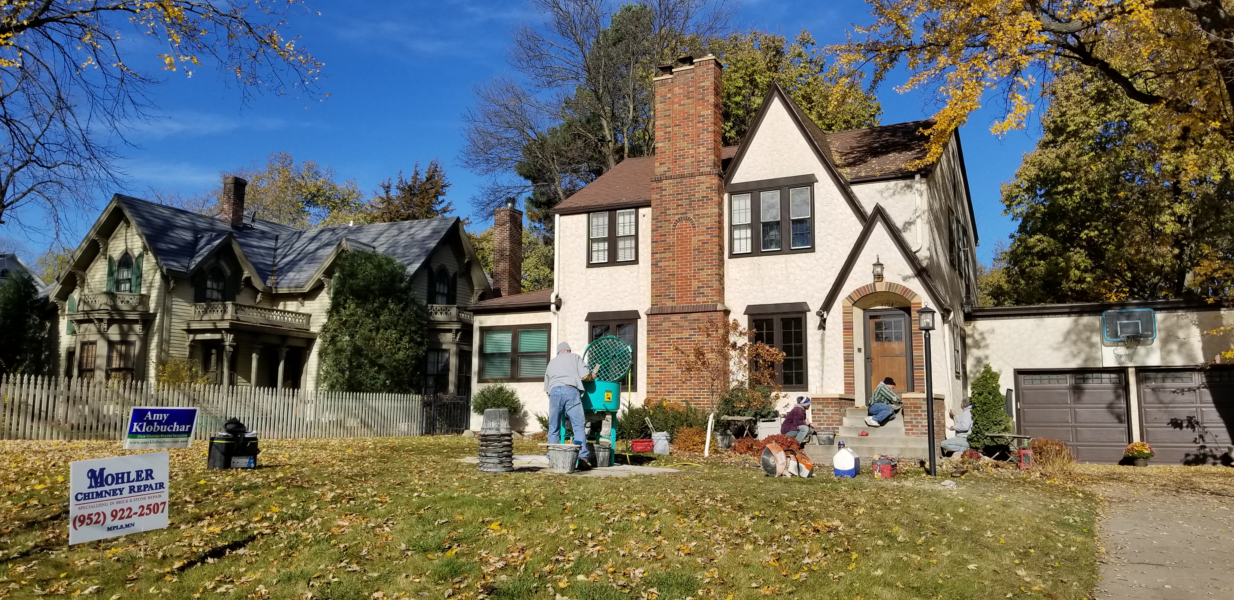 Buttress rebuilds
