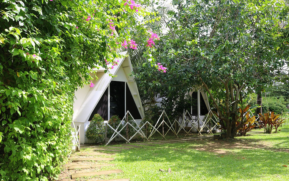 Teepee Huts at La Vista Del Rio Eco Farm Resort, Merida