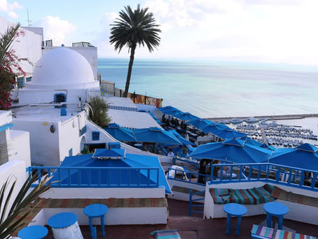 Sidi Bou Said - Where Human Artistry Meets Nature's Brushstrokes