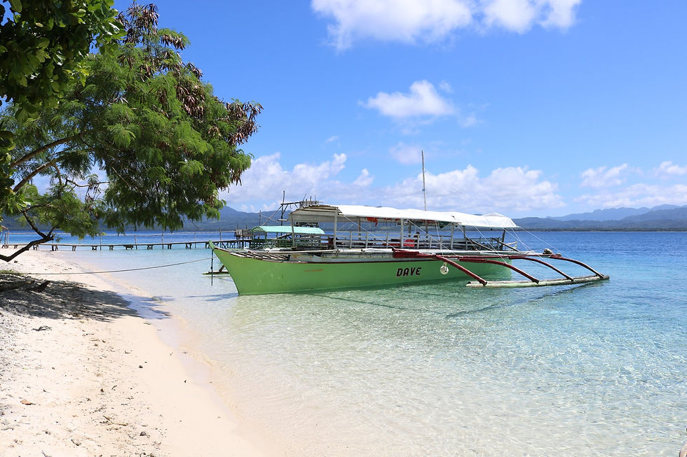 A view of the stunning Twin Islands of San Pedro and San Pablo
