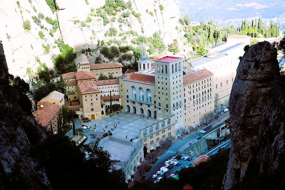 View from San Joan Funicular