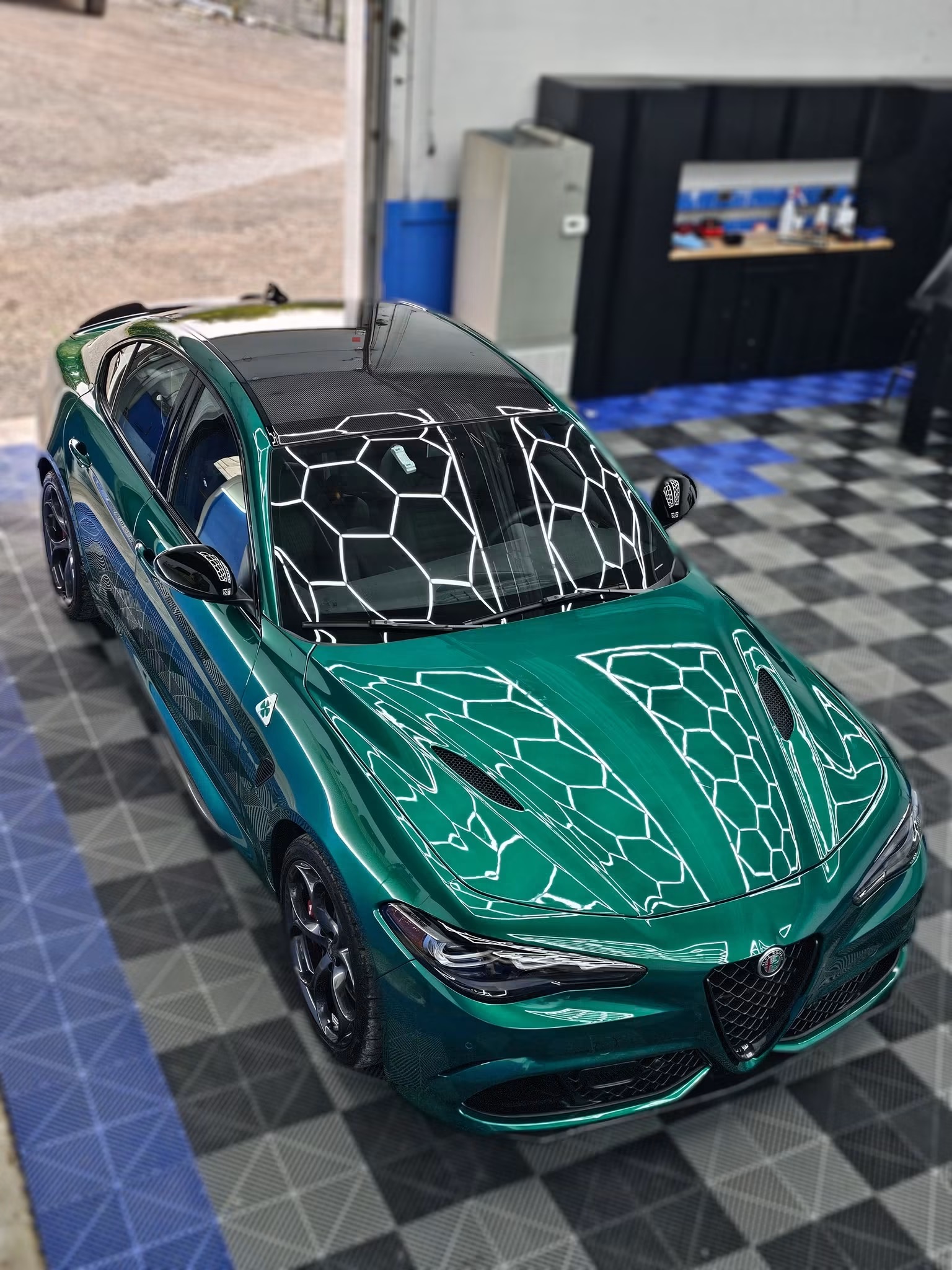 Finished ceramic coating customer vehicle at Pristine Clean — result 16