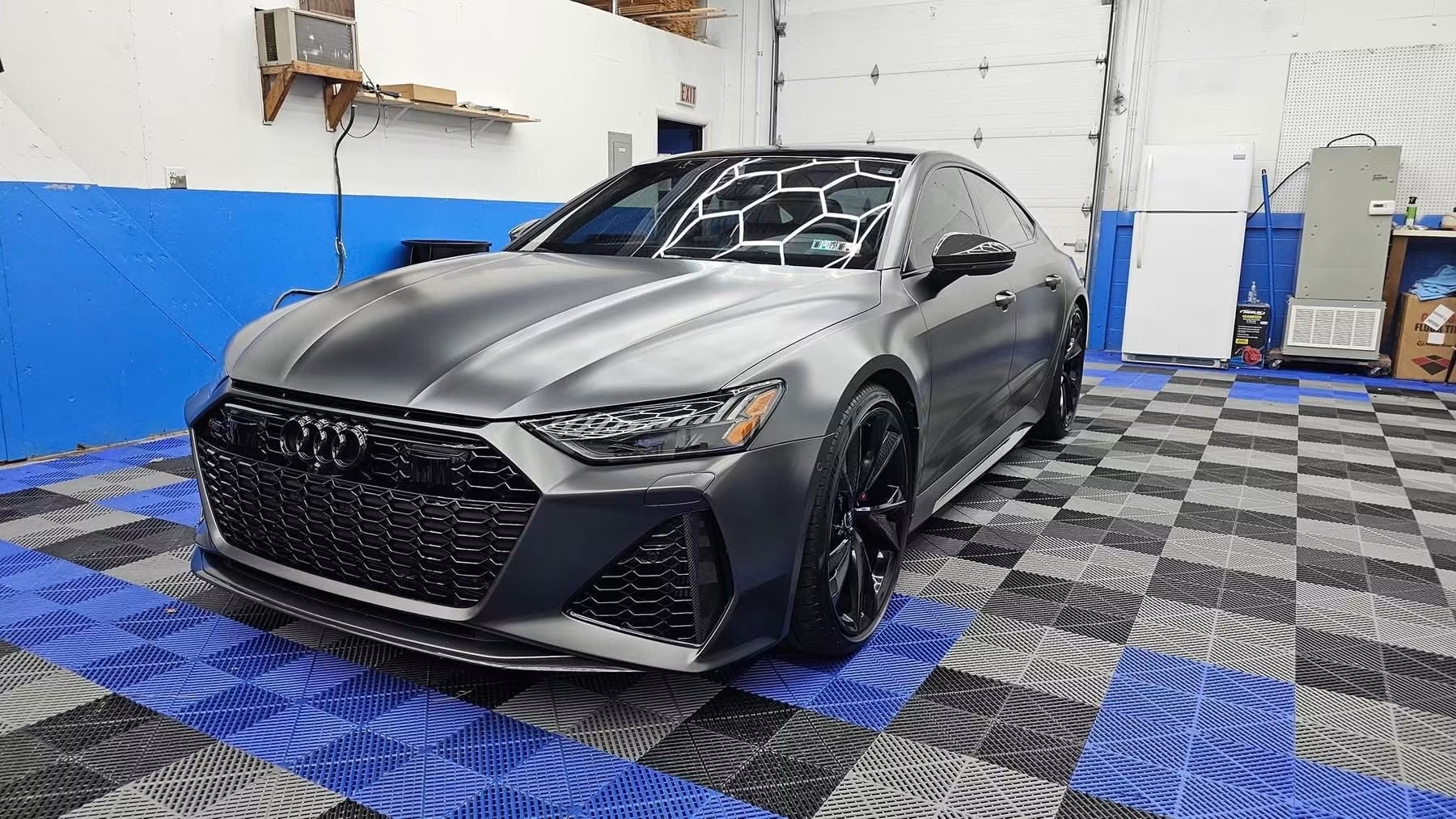 Finished ceramic coating customer vehicle at Pristine Clean — result 1
