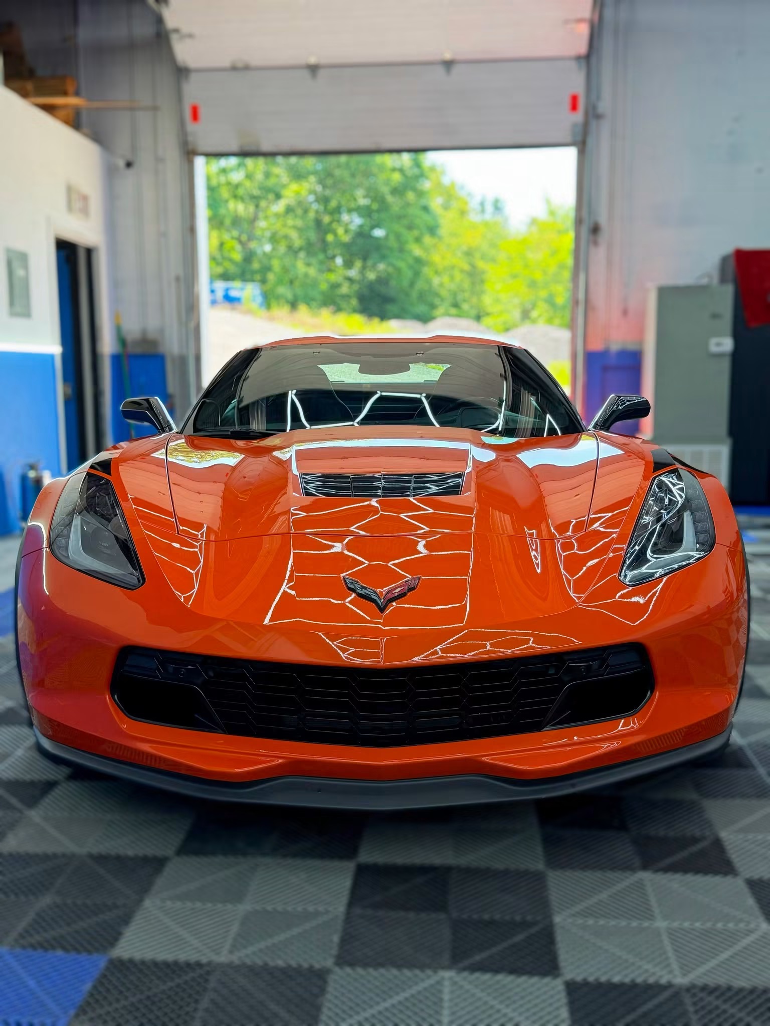Finished ceramic coating customer vehicle at Pristine Clean — result 23