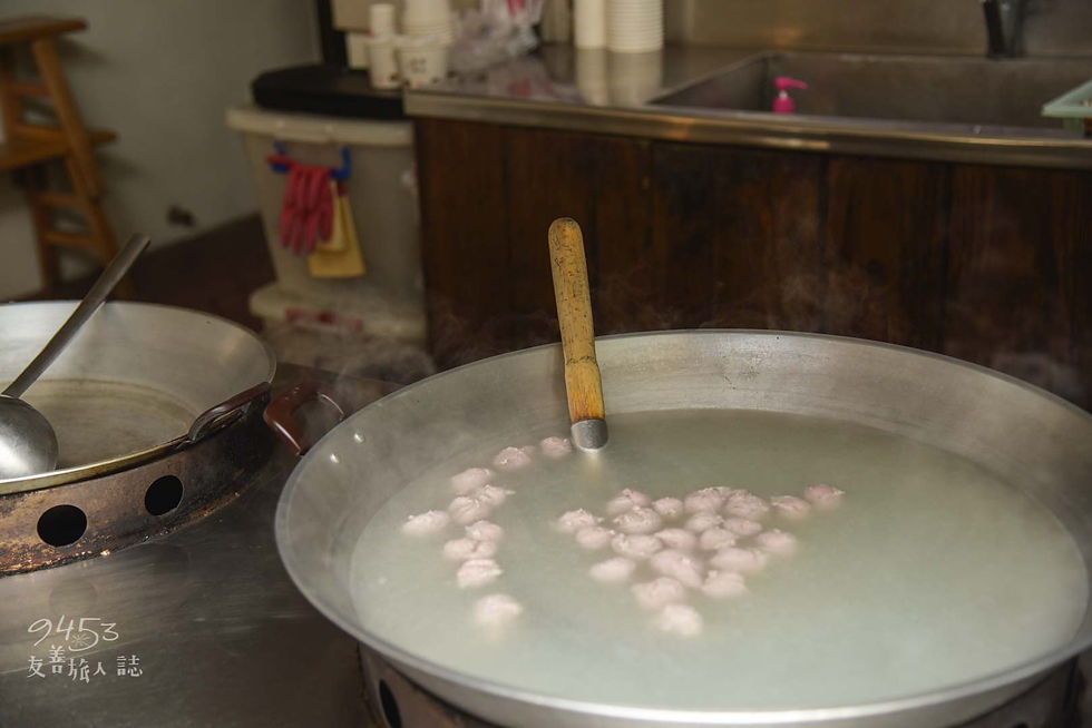 大骨高湯熬煮肉丸