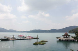 伊達邵碼頭湖景