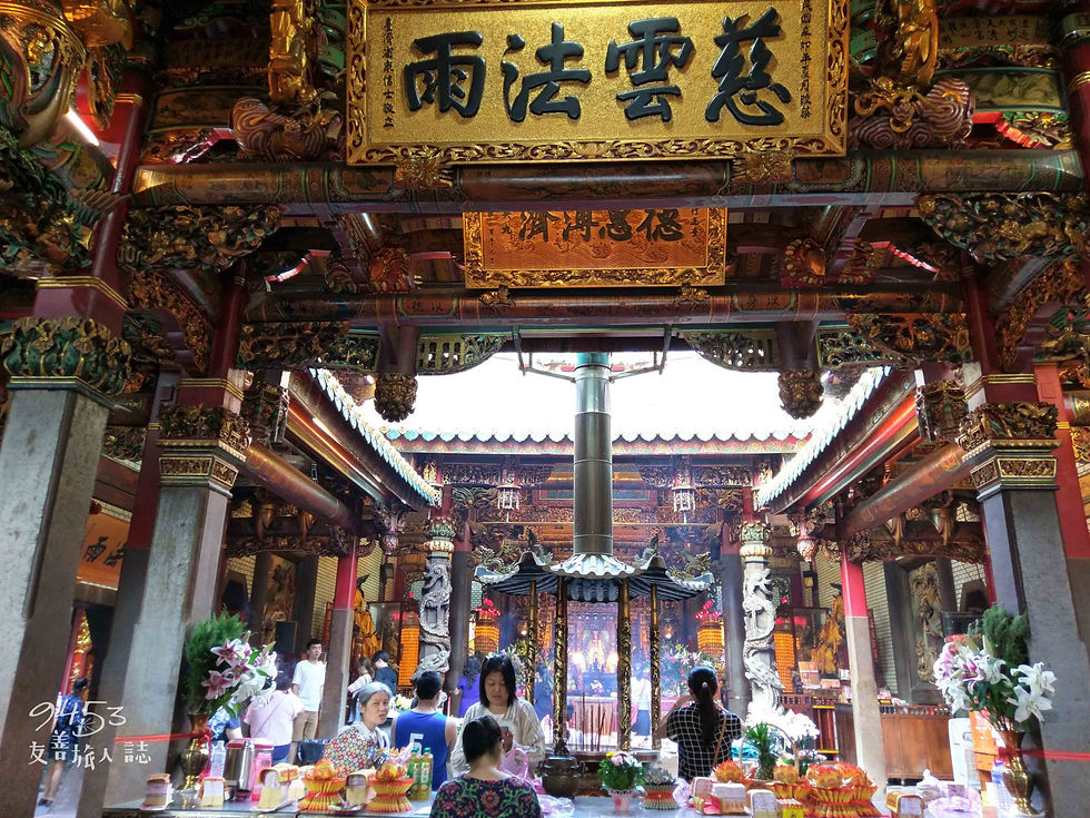 新竹老舊城區百年古剎竹蓮寺