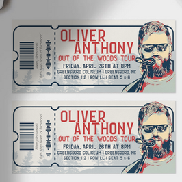 Concert Ticket Design