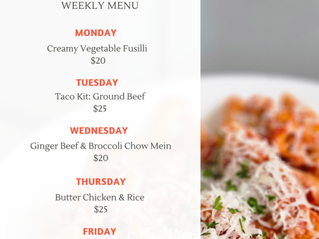Menu Dec 8-12