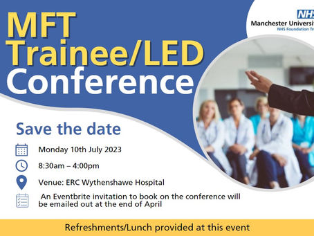 MFT Trainee/LED Conference