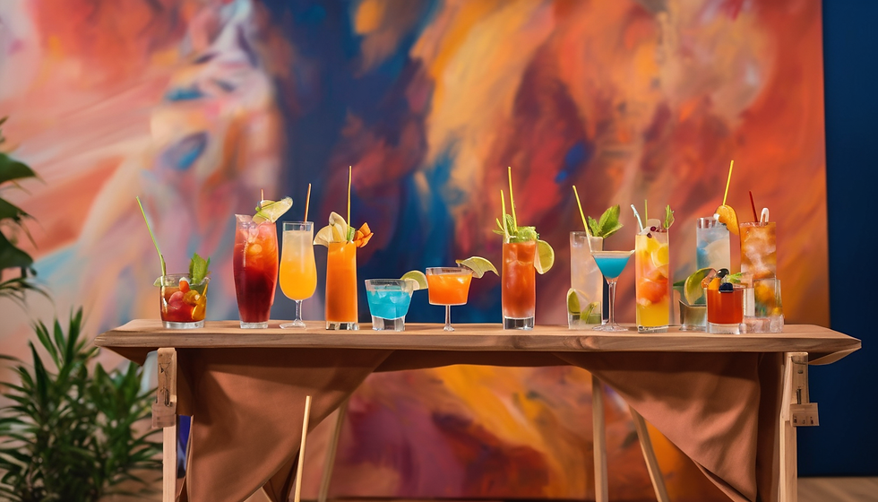 Live Art and Cocktail Afternoon