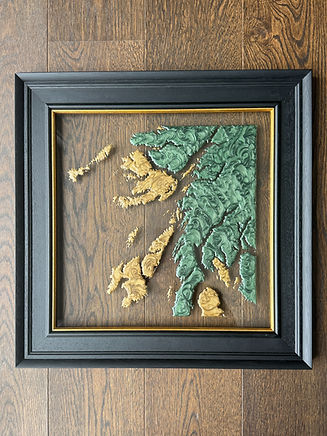 West Coast of Scotland Map