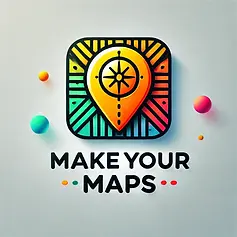 DALL·E 2024-11-22 10.55.14 - A vibrant and slightly detailed logo design for a mapping app
