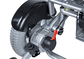 Thumbnail: Freedom D09 Bariatric Folding Electric Wheelchair