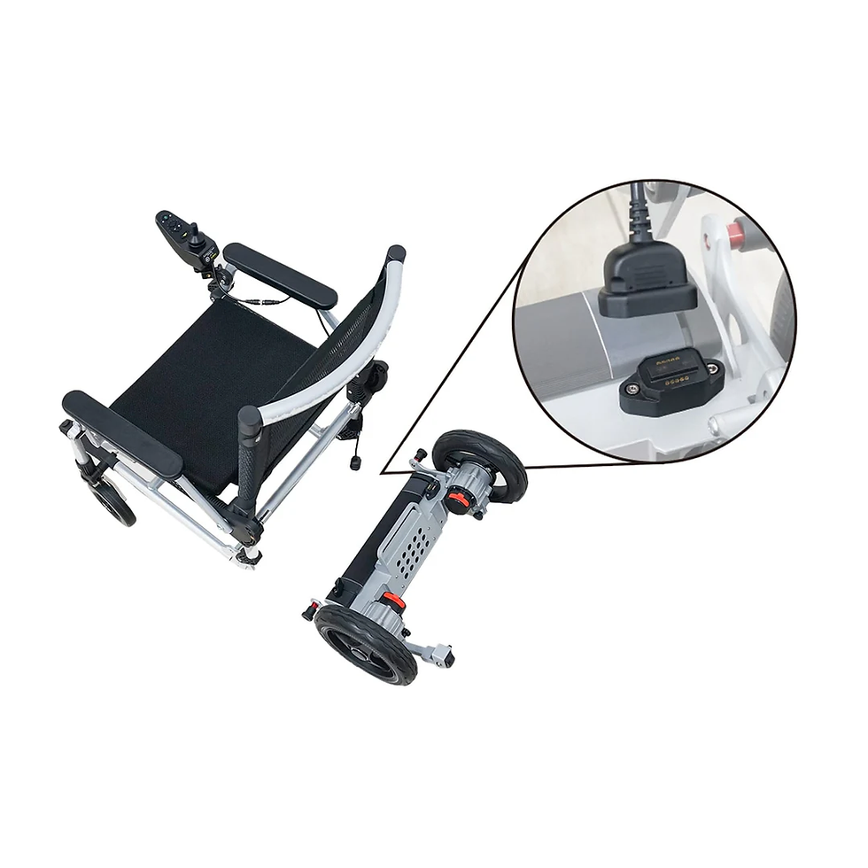 Thumbnail: Joyrider Ultra Light Folding Electric Wheelchair