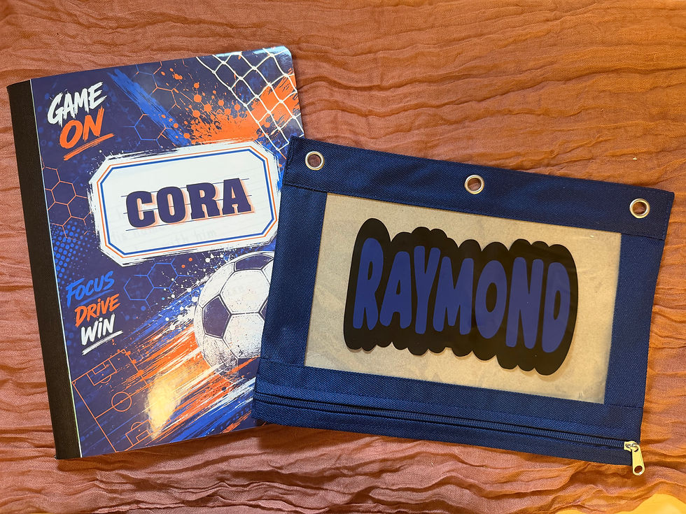 Thumbnail: Back to School Bundle Deal - Notebook, Bookmark and Pencil Pouch