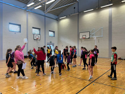 Newcastle Netball Club play marathon fund-raiser at College