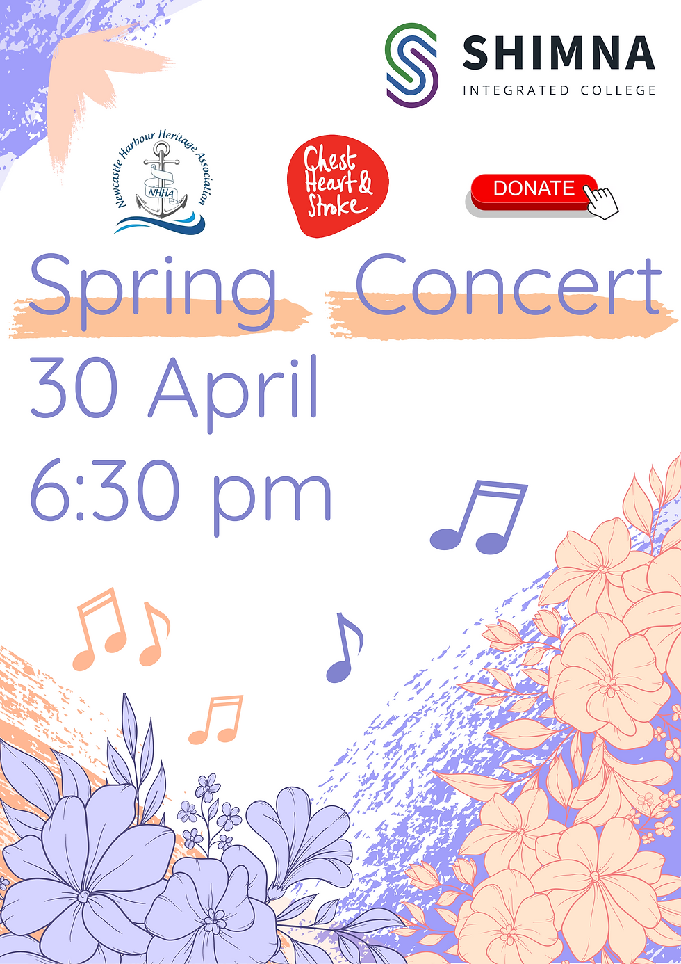 Invitation to our Spring Concert - Thursday 30 April