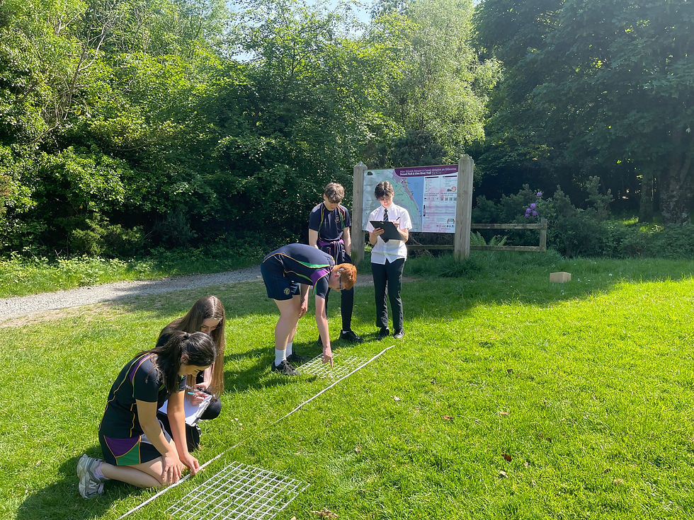 GCSE Biologists make the most of our natural surroundings