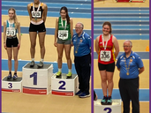 Indoor success at NI Athletics Championships for Shimna girls