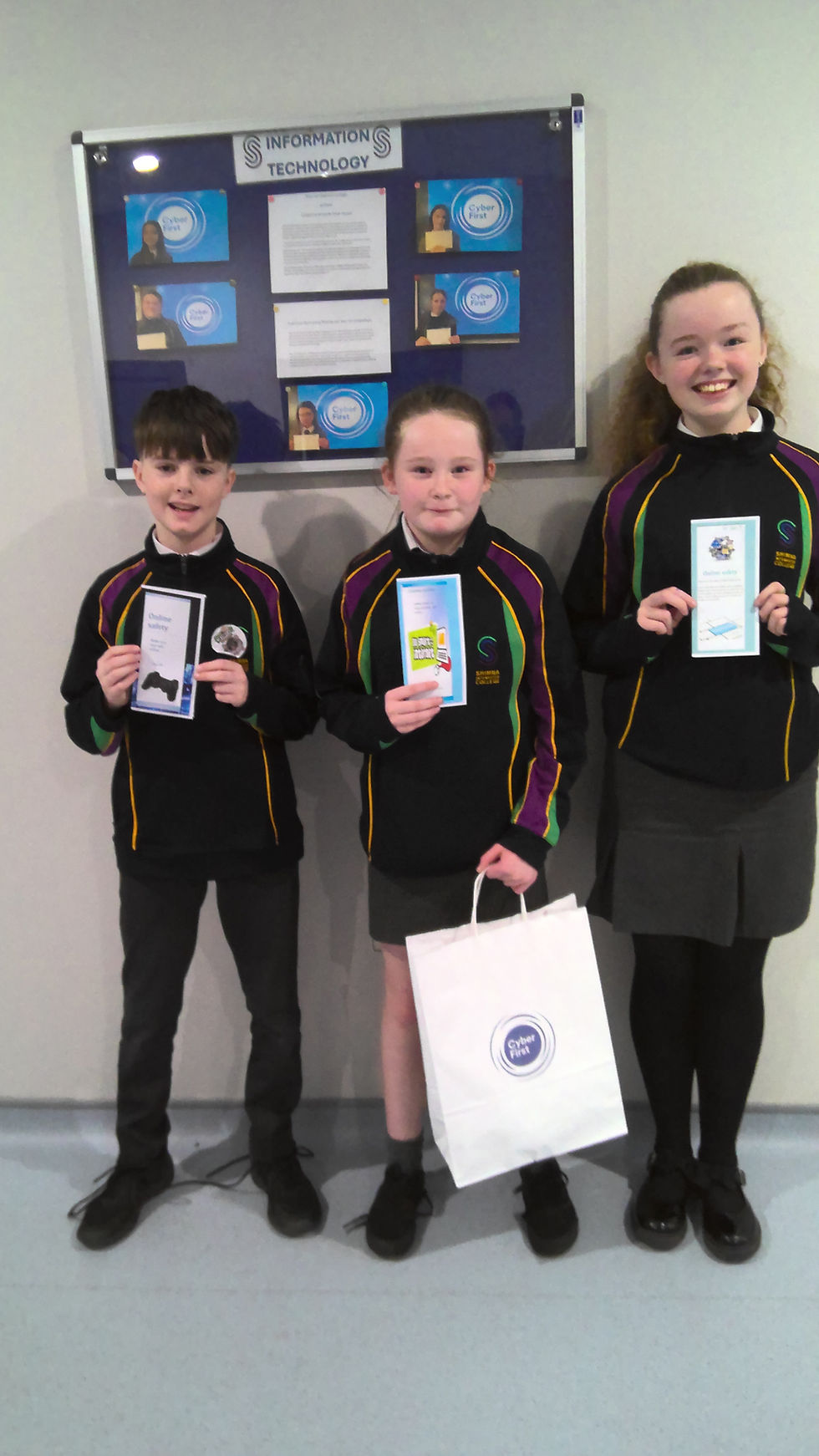 Year 8 CyberFirst online safety competition promotes digital awareness