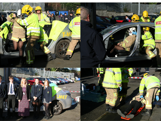 NIFRS address the importance of road safety with Year 13 students