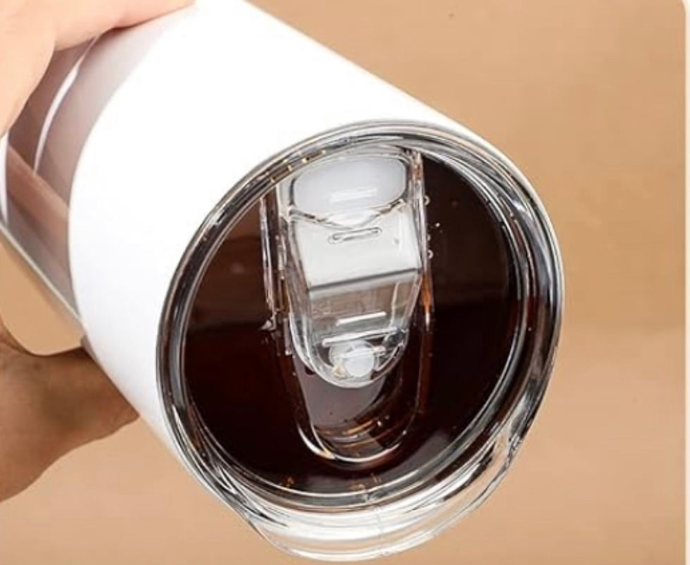 Thumbnail: Christmas Life Messy Bun Tumbler