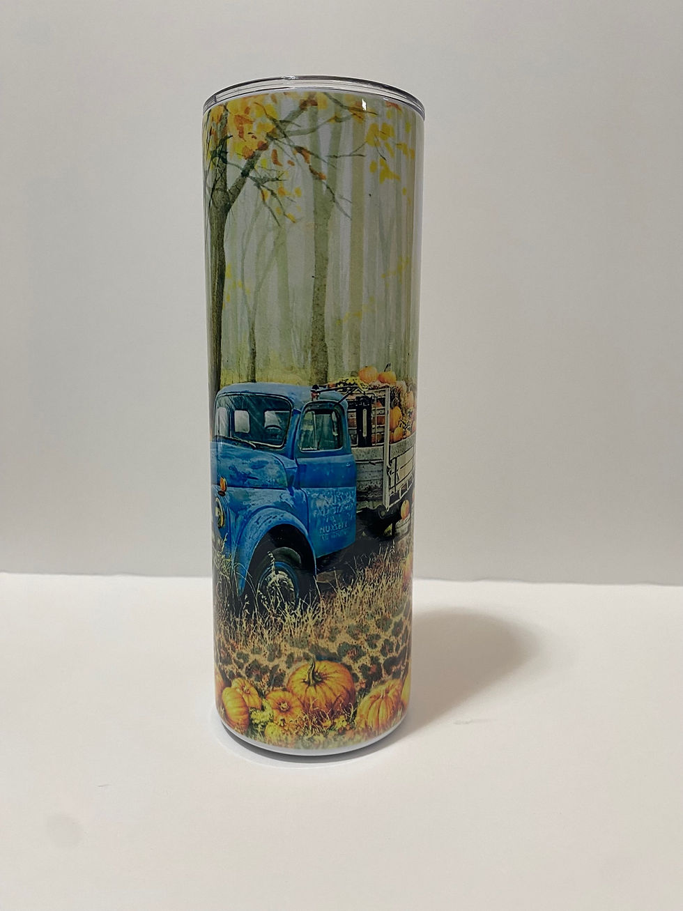 Thumbnail: Old Blue Truck with Pumpkins Tumbler
