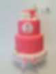 Pink Baby Bassinet Cake
