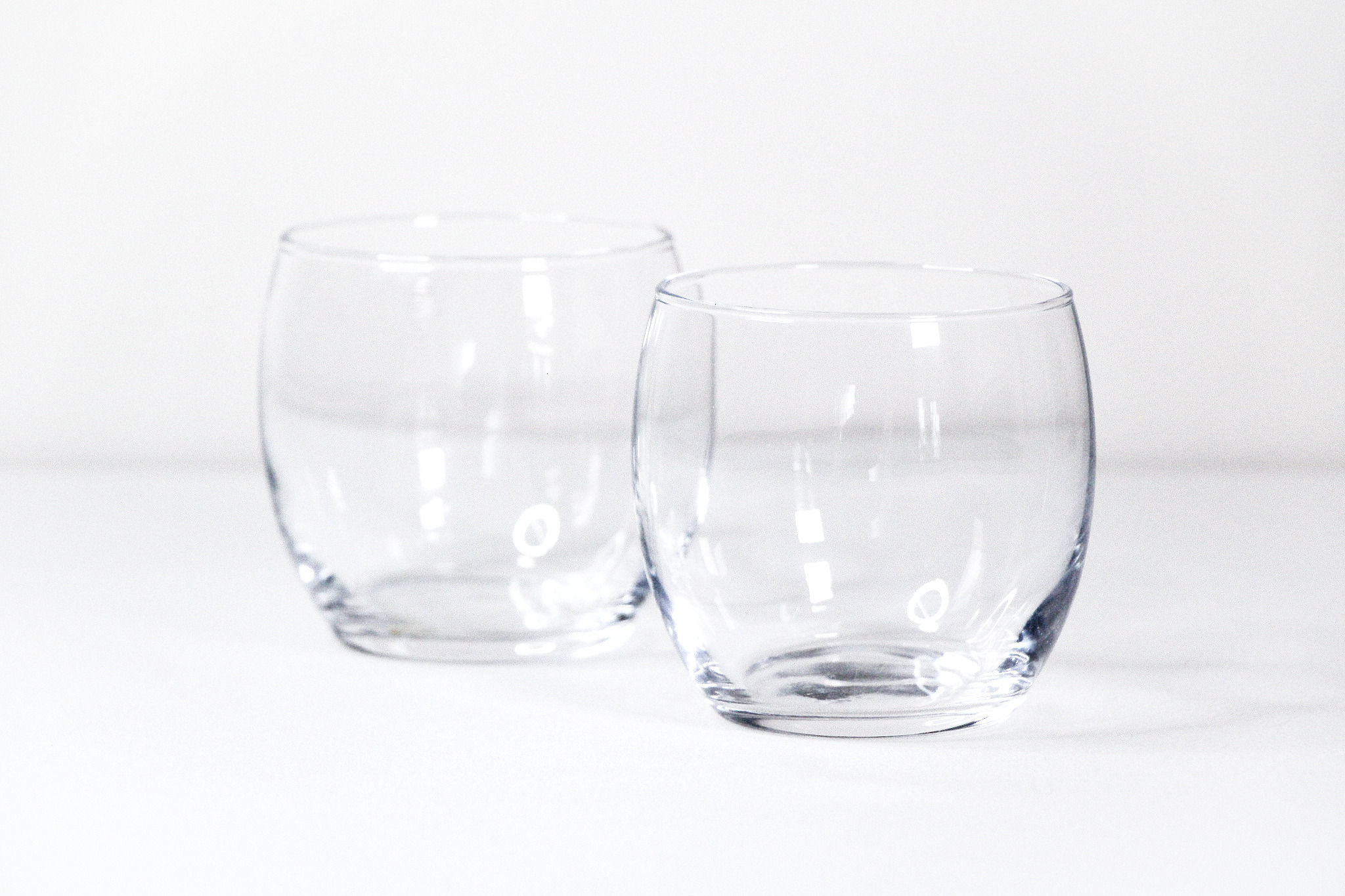 Teelichthalter, quadratisch, Glas