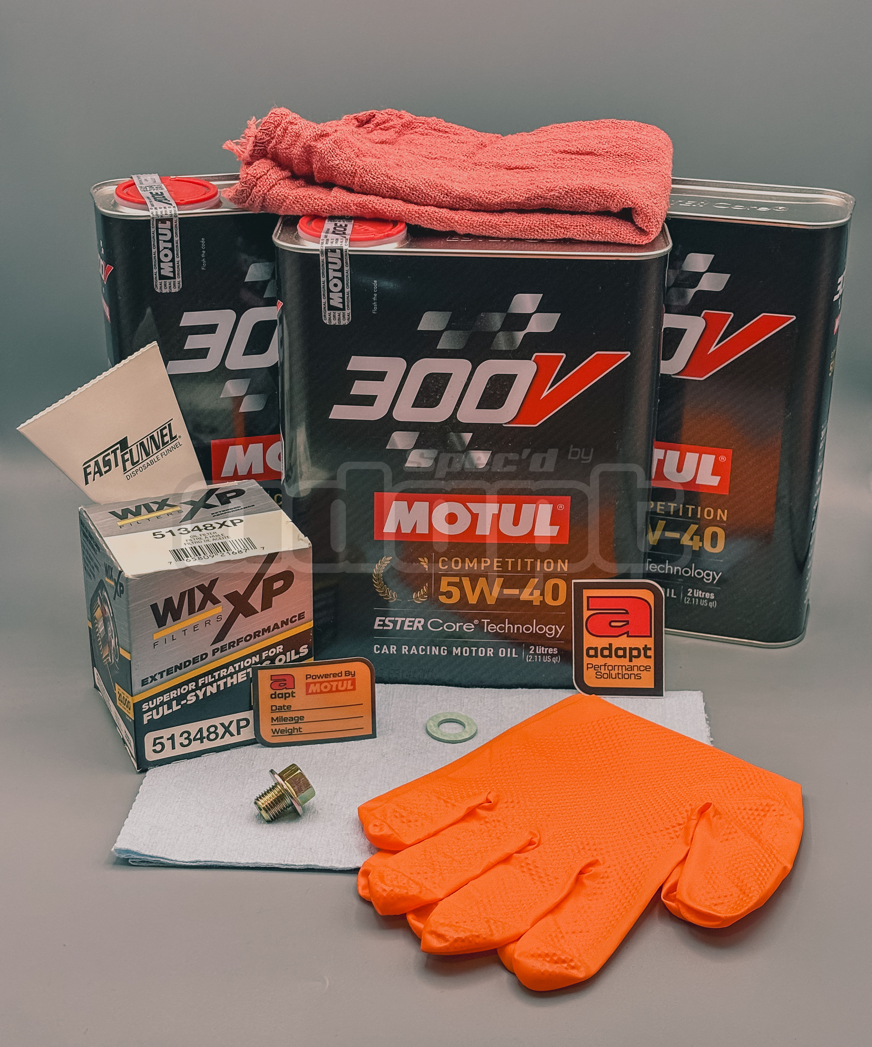 Lexus GS400 Track / Purpose Built Oil Change Kit