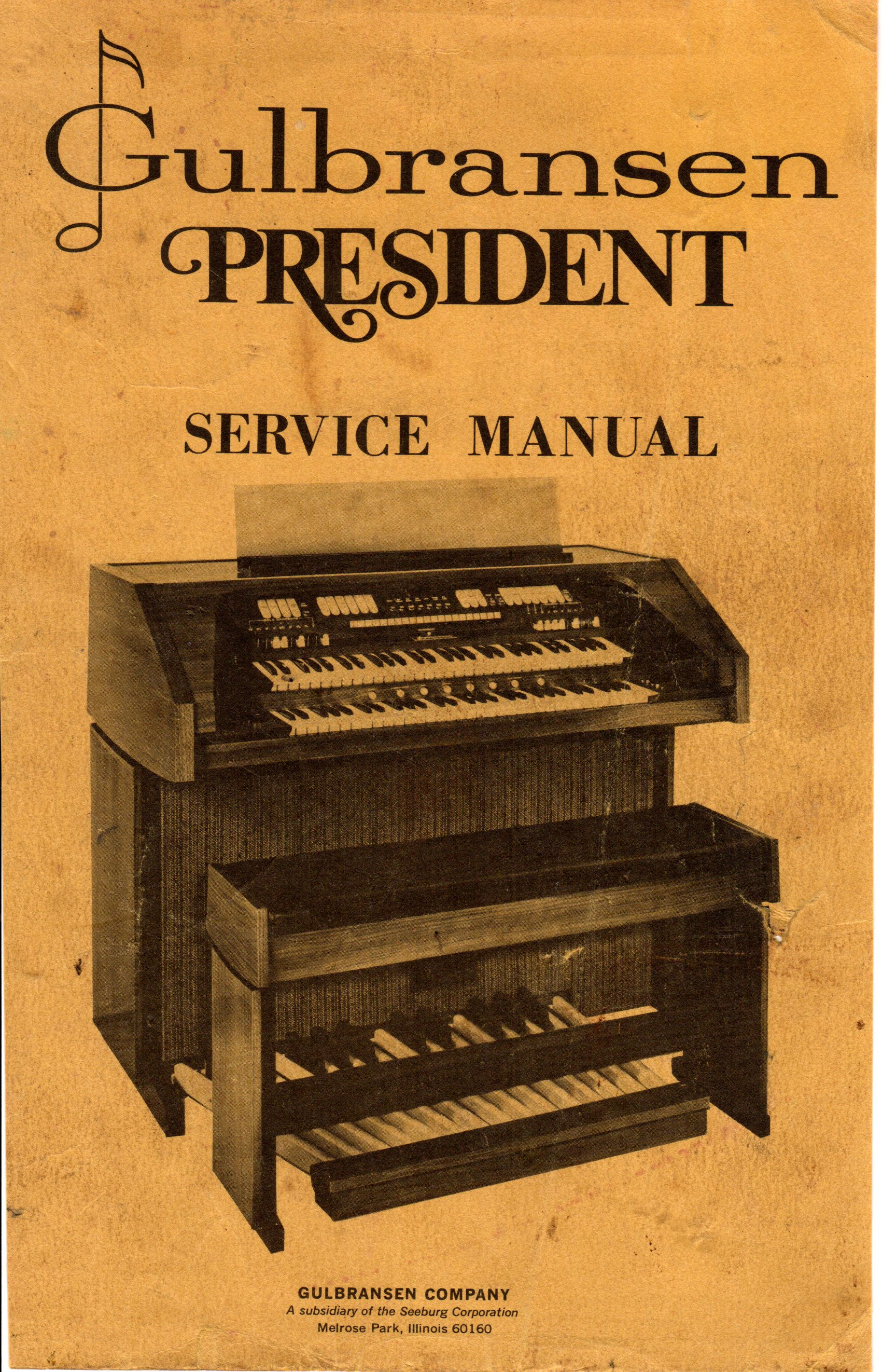 4116 / 4217 President Service Manual