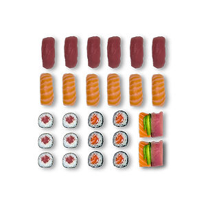 M5A Sushi Rainbow Bento A