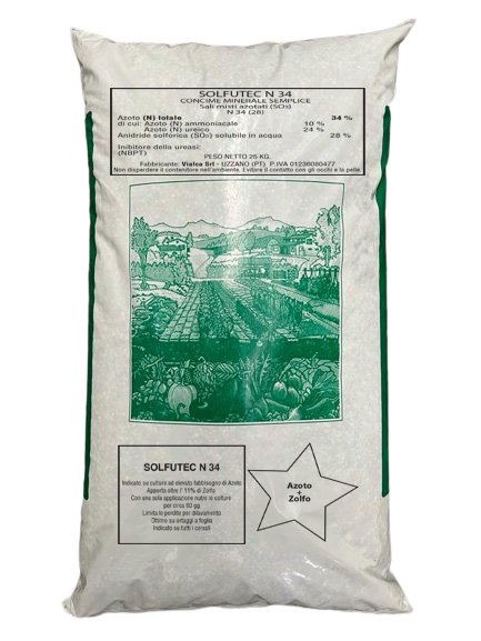 SOLFUTEC N34 concime minerale semplice sali misti azotati