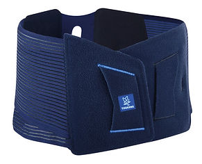Front view of the LombaSkin lumbar belt