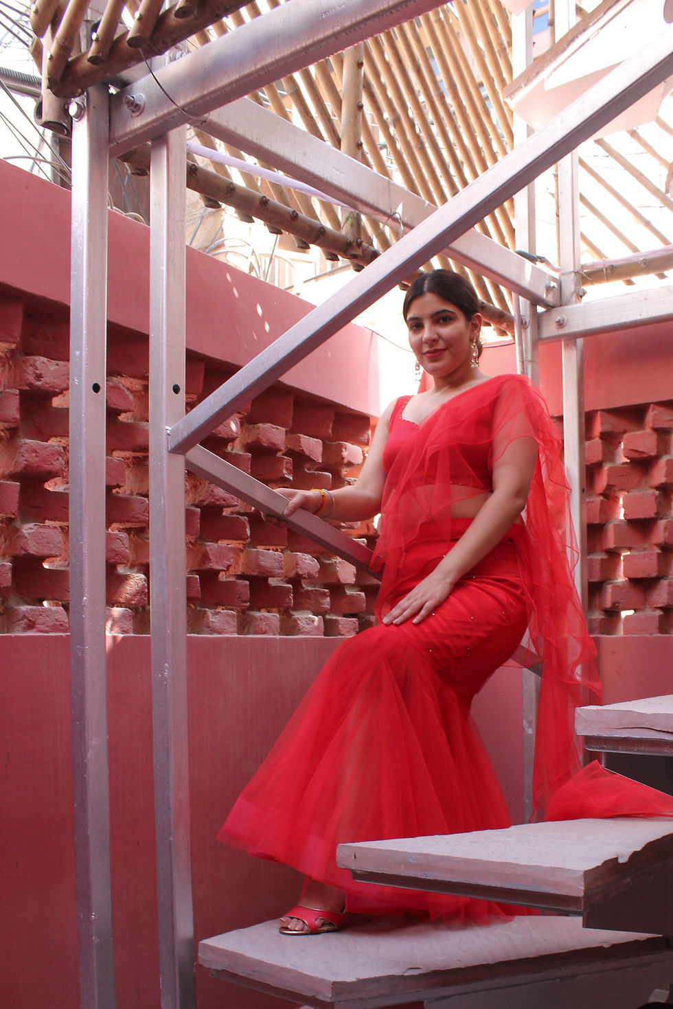 Thumbnail: Net Skirt Saree