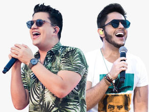 Contagem regressiva para show de Hugo e Guilherme em PG