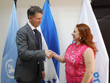 𝗣𝗠𝗔 ante sequia, acuerda atención en Merienda Escolar en Honduras
